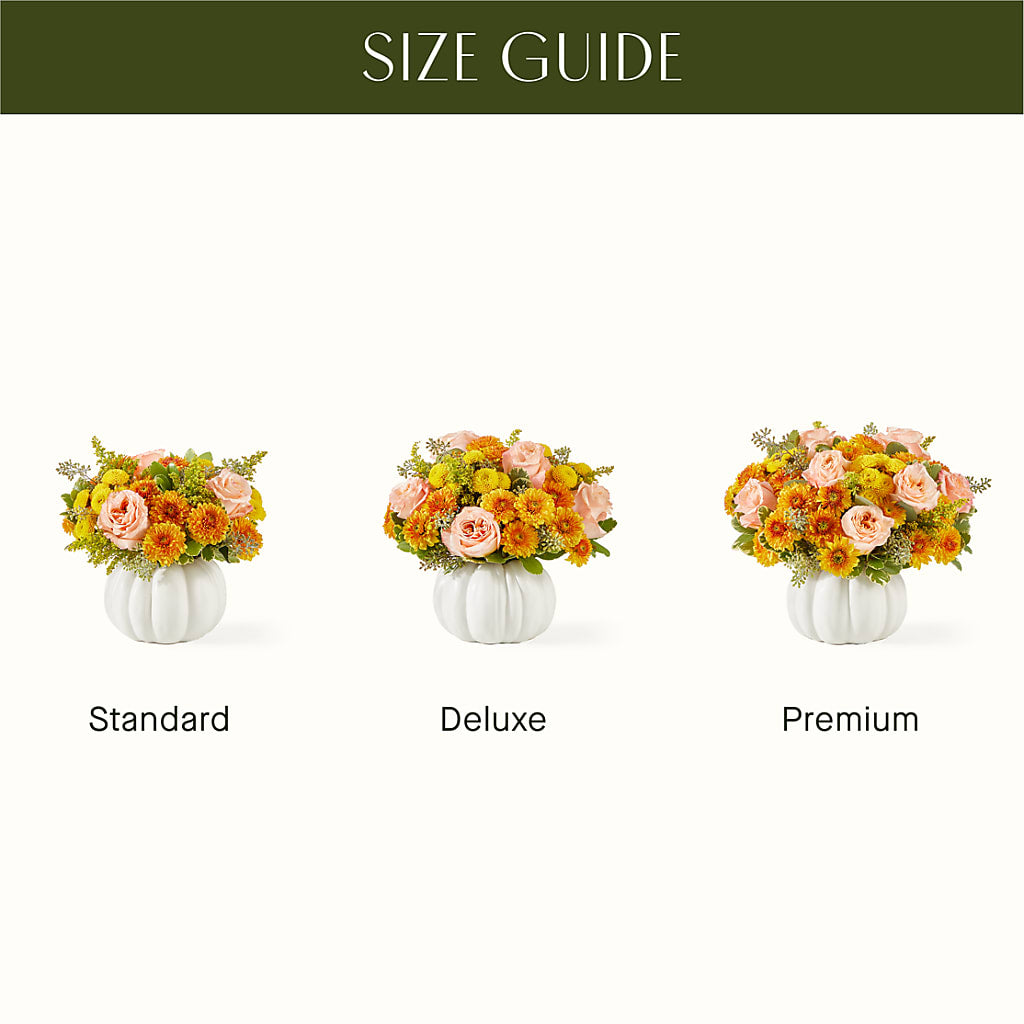 Peachy Pumpkin –  De Voe Floral, Lena IL