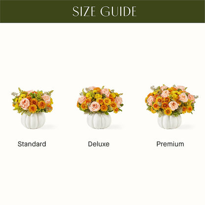 Peachy Pumpkin –  De Voe Floral, Lena IL