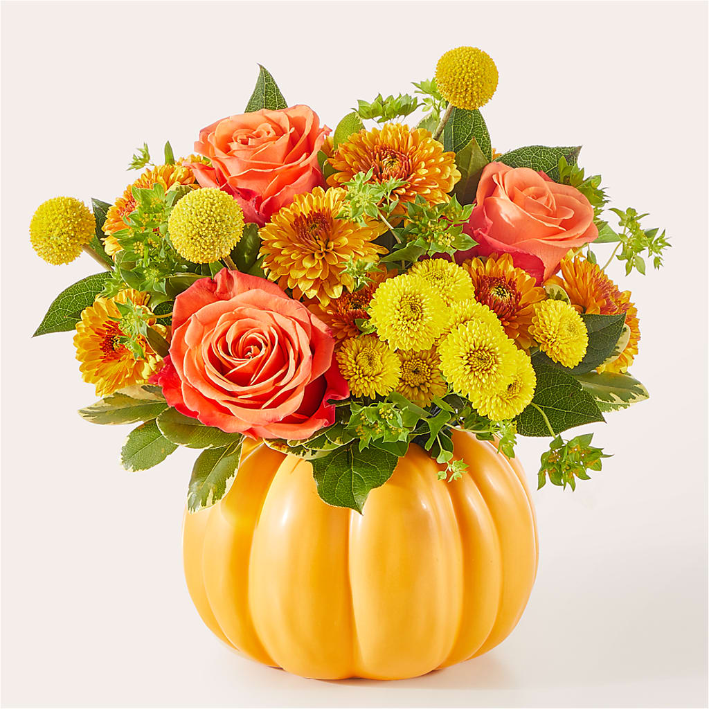 Gourdgeous Pumpkin –  De Voe Floral, Lena IL