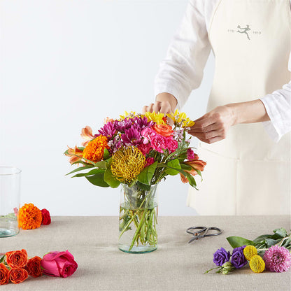 Feast of Color – A Florist Original –  De Voe Floral, Lena IL
