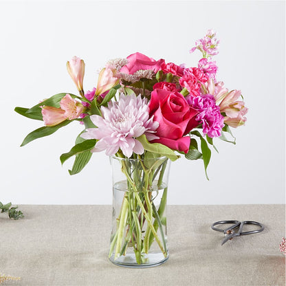 Pink Ribbon - A Florist Original –  De Voe Floral, Lena IL