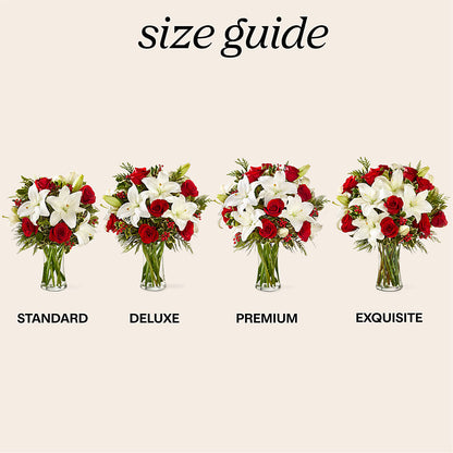 Sparkling Snowflakes Bouquet –  De Voe Floral, Lena IL