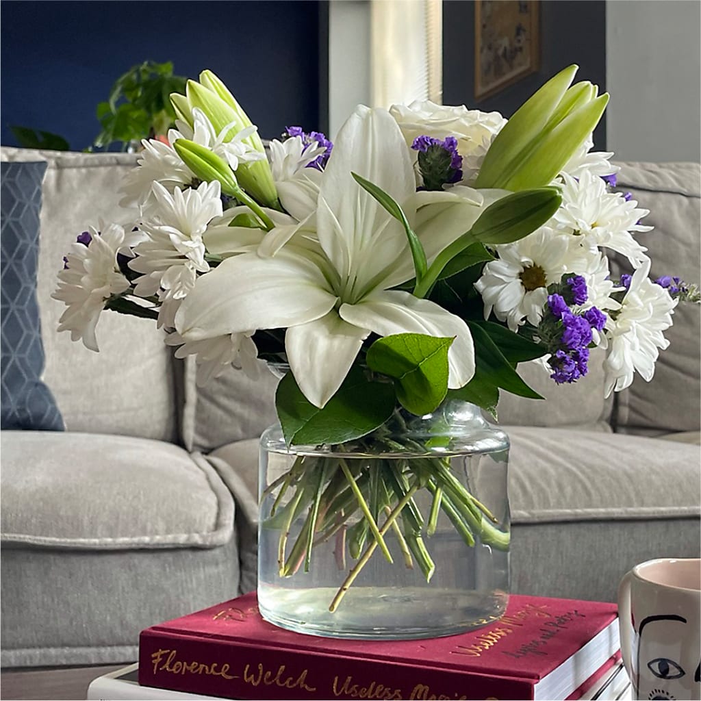 Beyond Blue Bouquet –  De Voe Floral, Lena IL