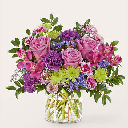 Glass Half Full Bouquet –  De Voe Floral, Lena IL