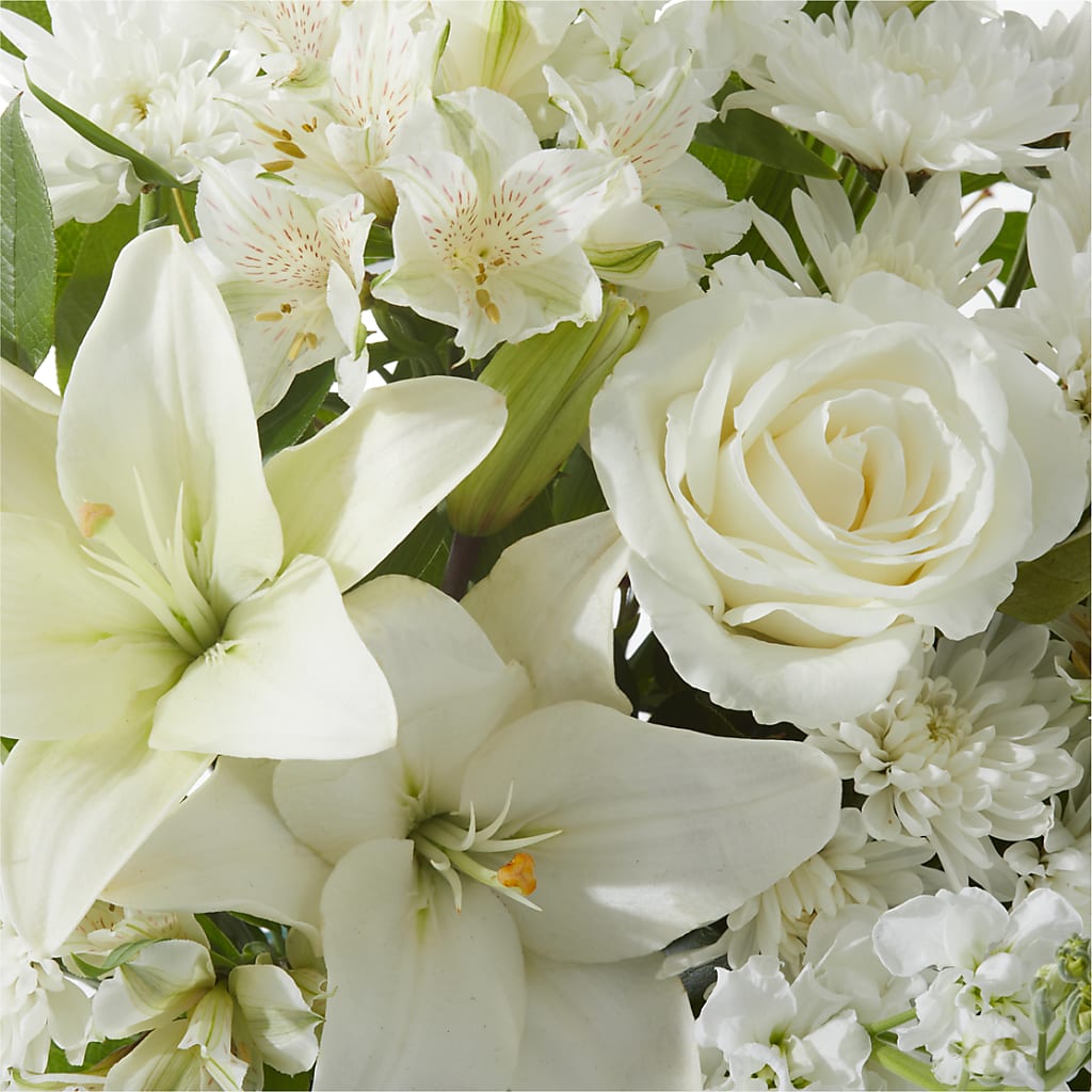 Peaceful Reflections Arrangement –  De Voe Floral, Lena IL