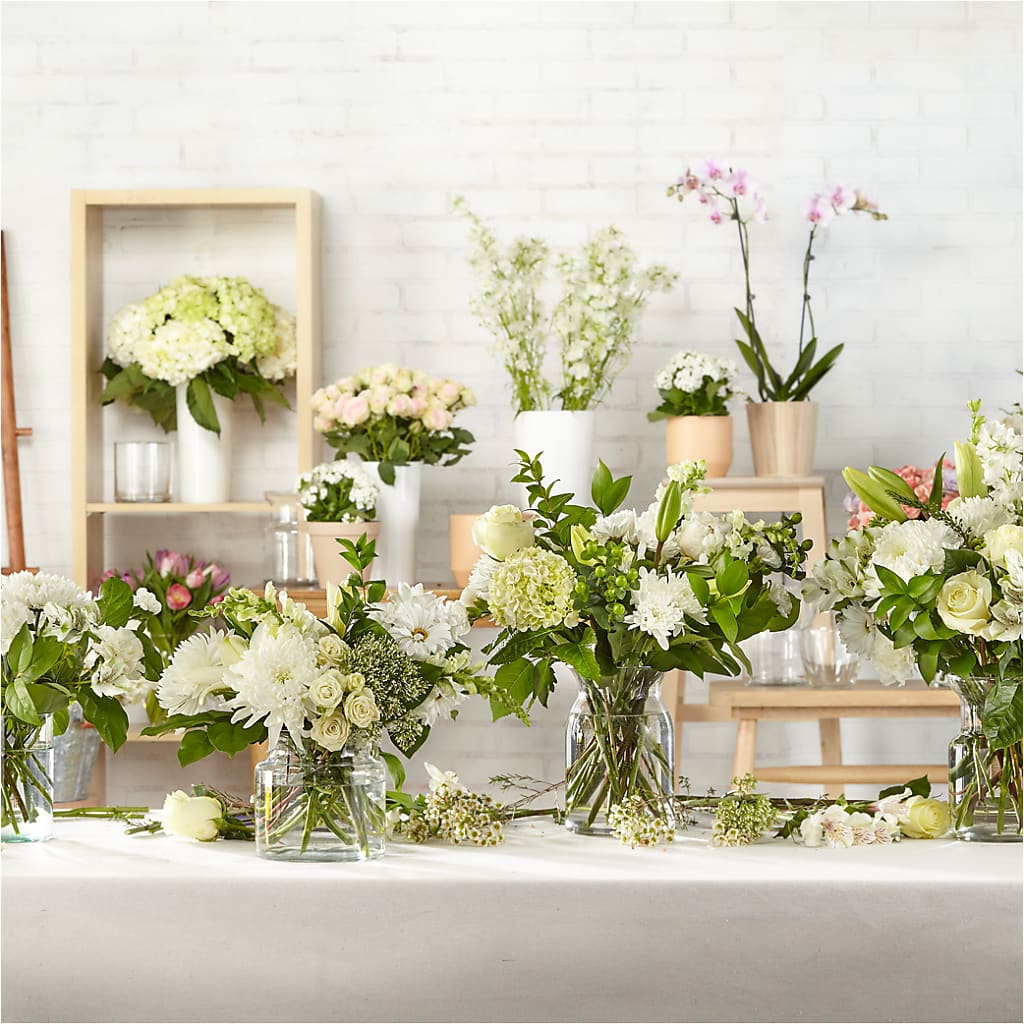 Classic Ivory – A Florist Original –  De Voe Floral, Lena IL