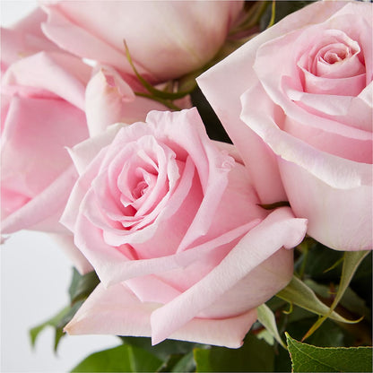 Picture Perfect Pink Rose Bouquet –  De Voe Floral, Lena IL