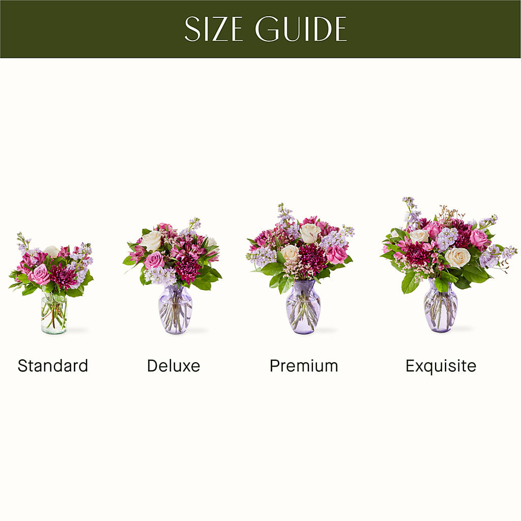 Amethyst Dreams Bouquet –  De Voe Floral, Lena IL