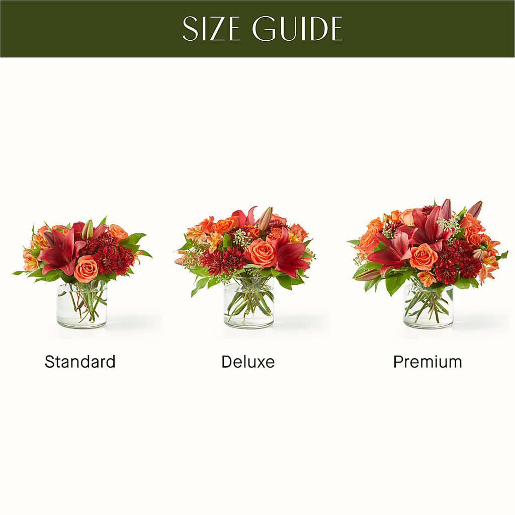 Crimson Leaves Bouquet –  De Voe Floral, Lena IL