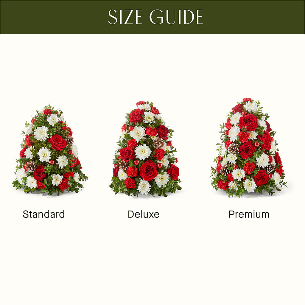 Let It Snow Tree –  De Voe Floral, Lena IL