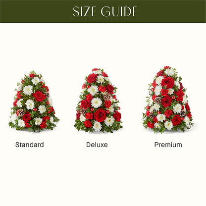 Let It Snow Tree –  De Voe Floral, Lena IL