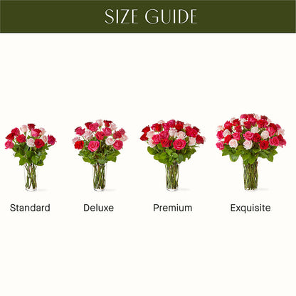Charming Rose Bouquet –  De Voe Floral, Lena IL