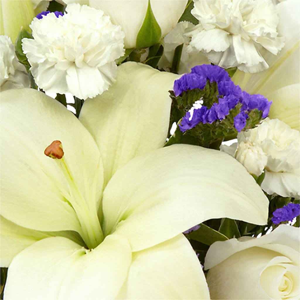 Sapphire Rush Bouquet –  De Voe Floral, Lena IL