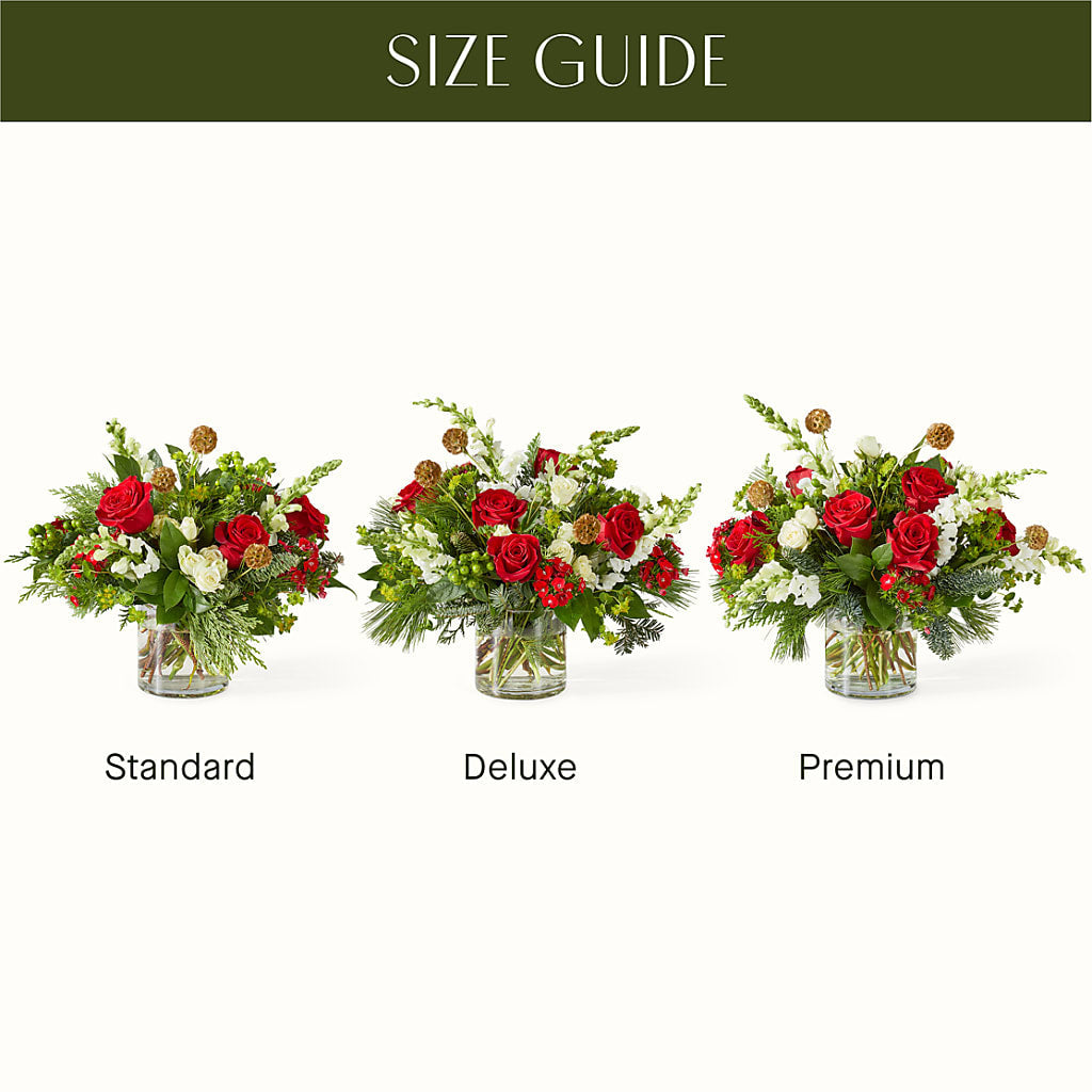 Deck the Halls Bouquet –  De Voe Floral, Lena IL