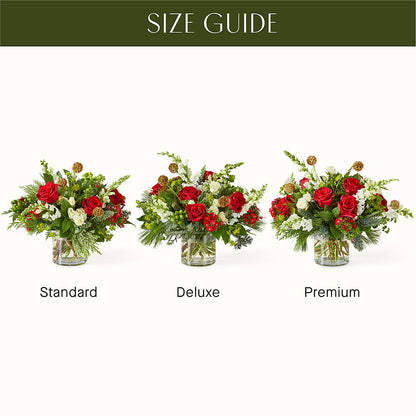 Deck the Halls Bouquet –  De Voe Floral, Lena IL