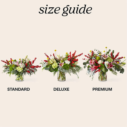 Berry & Bright Bouquet –  De Voe Floral, Lena IL