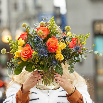 Disco Bouquet –  De Voe Floral, Lena IL