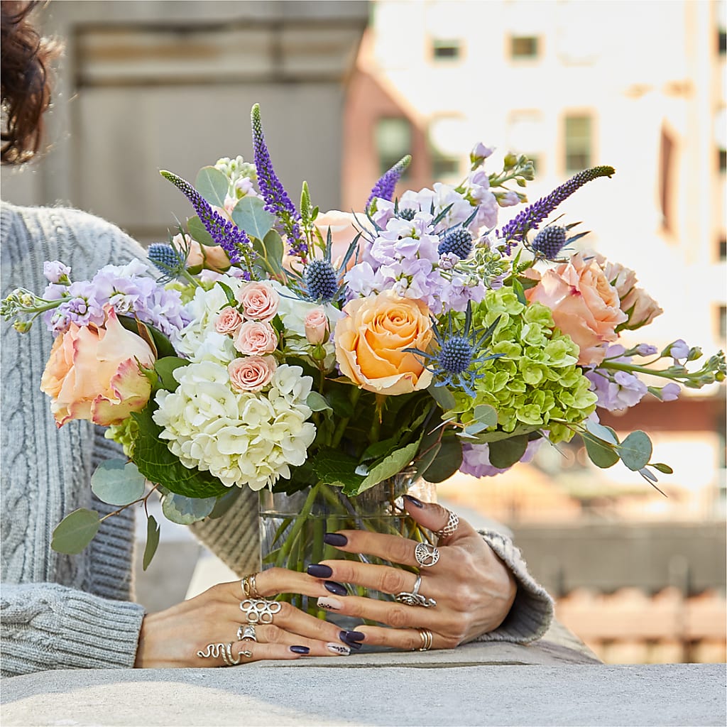 Porch Swing Bouquet –  De Voe Floral, Lena IL