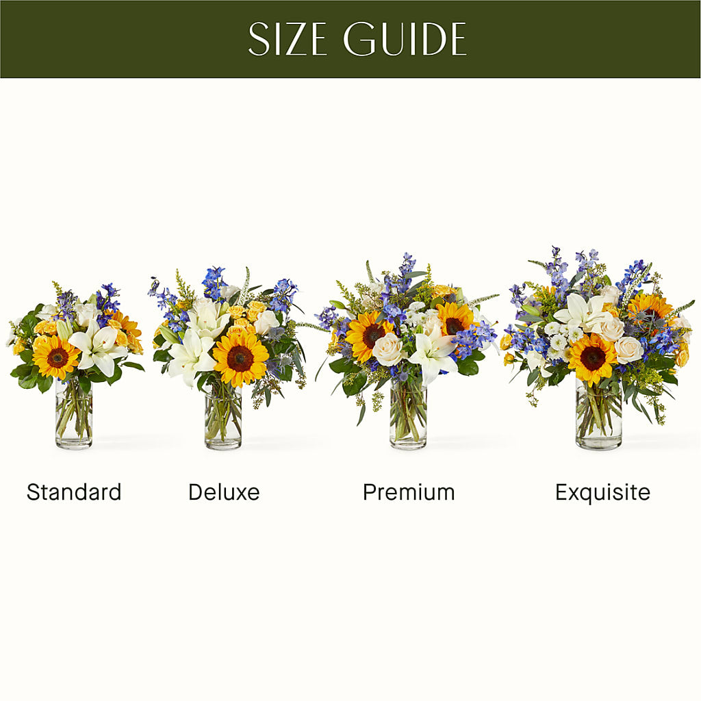 Wonderfully Sunny Bouquet –  De Voe Floral, Lena IL
