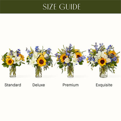Wonderfully Sunny Bouquet –  De Voe Floral, Lena IL