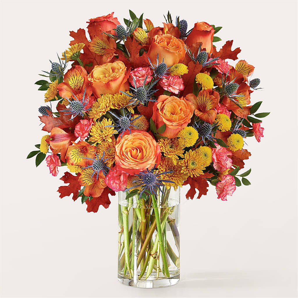 Winds of Autumn Bouquet –  De Voe Floral, Lena IL