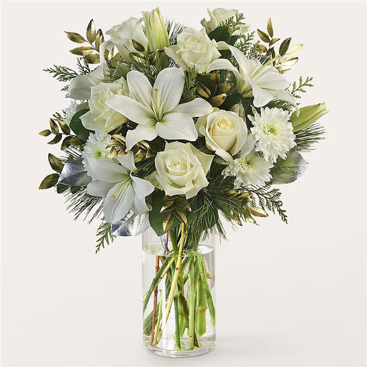 Wintry Mix Bouquet –  De Voe Floral, Lena IL