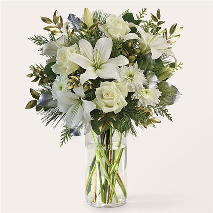 Wintry Mix Bouquet –  De Voe Floral, Lena IL