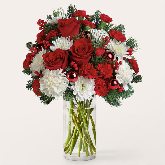Good Tidings Bouquet –  De Voe Floral, Lena IL