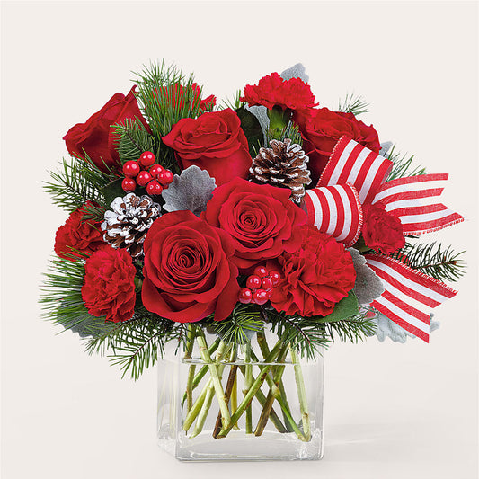 Baking Spirits Bright Bouquet –  De Voe Floral, Lena IL