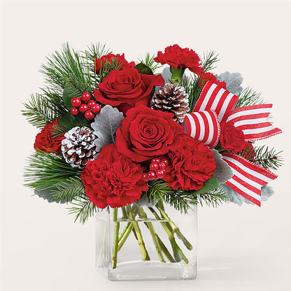 Baking Spirits Bright Bouquet –  De Voe Floral, Lena IL