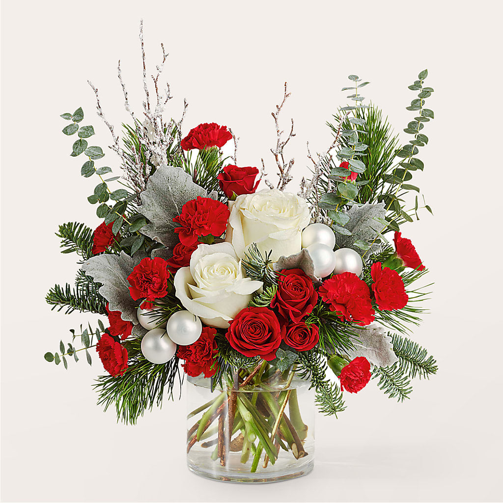 Trimming the Tree Bouquet –  De Voe Floral, Lena IL