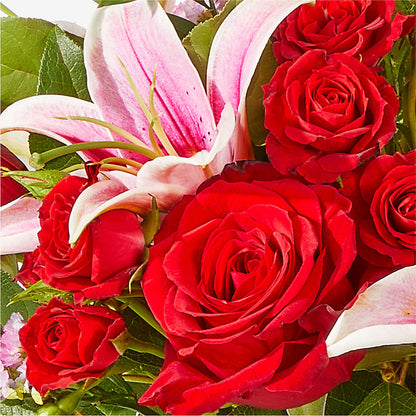 Hopeless Romantic Bouquet –  De Voe Floral, Lena IL