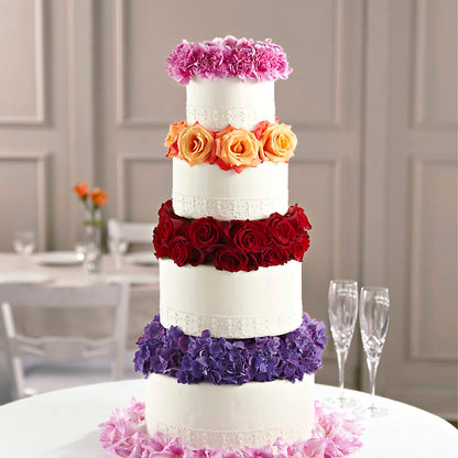 Infinite Love Cake Décor –  De Voe Floral, Lena IL