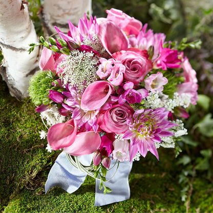 Pink Profusion Bouquet –  De Voe Floral, Lena IL