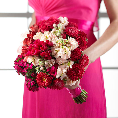 Pink Effervescence Bouquet –  De Voe Floral, Lena IL