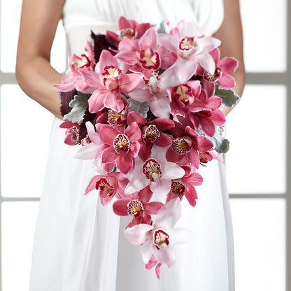 Pink Mink Bouquet –  De Voe Floral, Lena IL